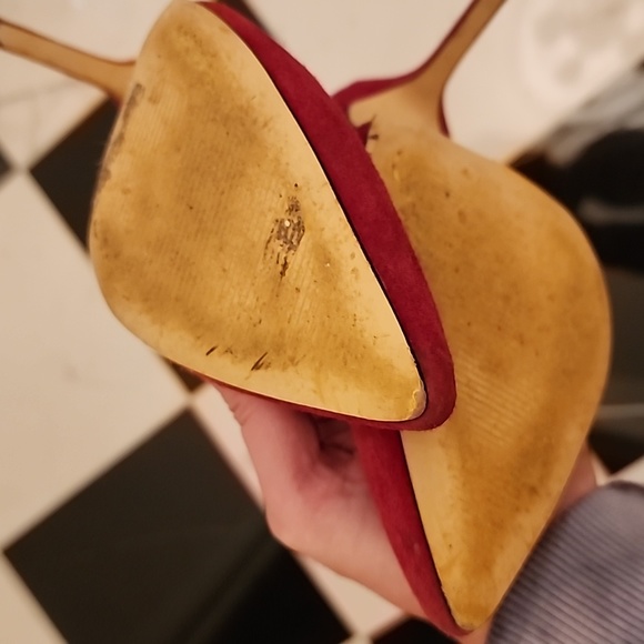 424 Fifth Lord & Taylor Suede High Heels - Picture 7 of 9